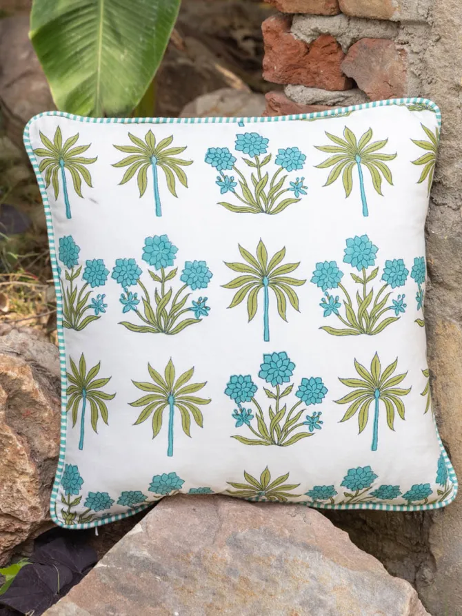 Aahee Cotton Cushion Cover - 18 Inch