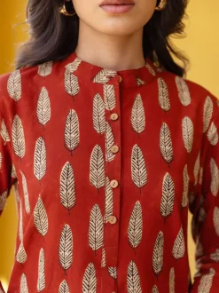 Aarti Block Printed Cotton Kurta