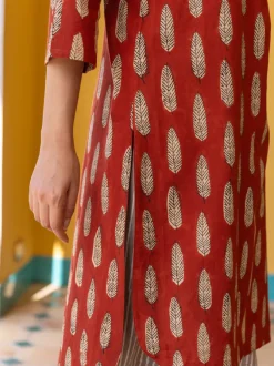 Aarti Block Printed Cotton Kurta