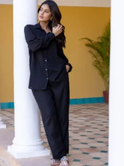 Aarya Black Co-ord Set of 2