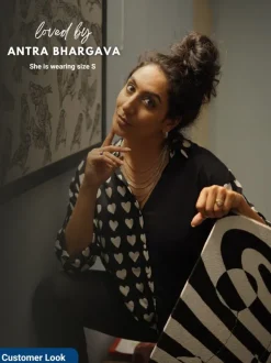 Adya Black Modal Shirt