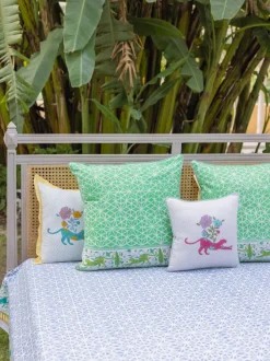 Ajooba Block Printed Cotton Bedsheet