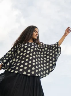 Amara Modal Poncho Top