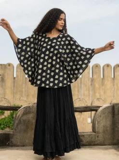 Amara Modal Poncho Top