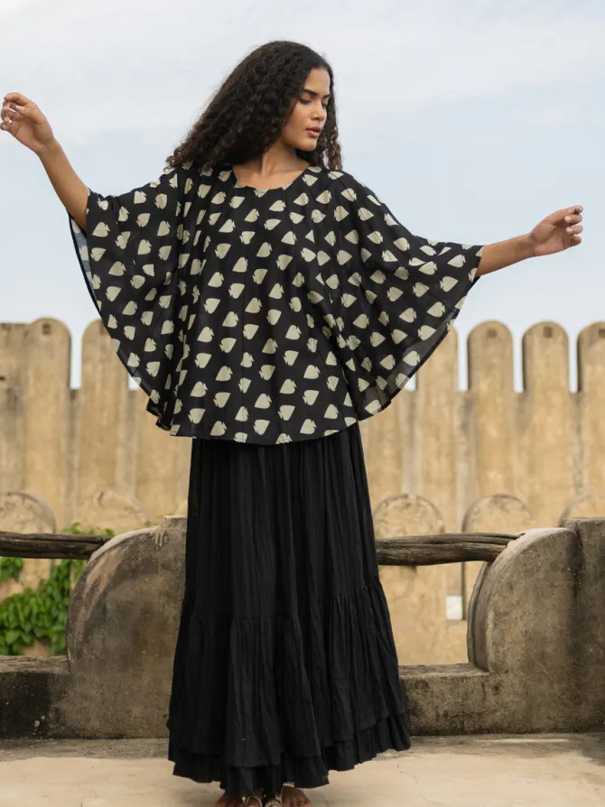 Amara Modal Poncho Top