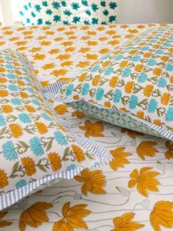 Ambuja Hand Block Printed Cotton Bed Sheet
