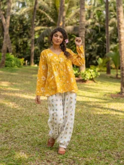 Amisha Cotton Short Top