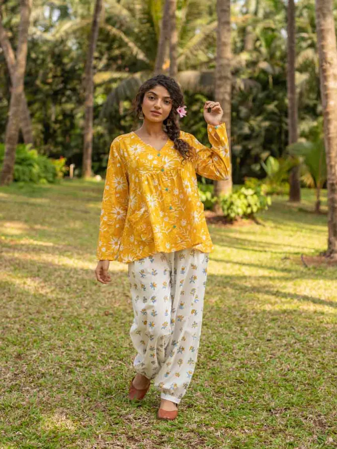 Amisha Cotton Short Top