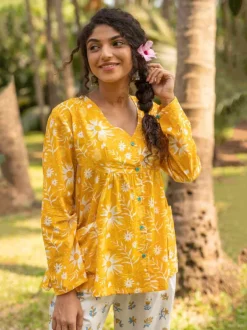 Amisha Cotton Short Top
