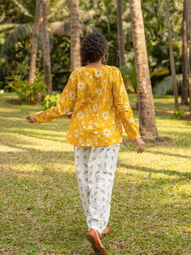 Amisha Cotton Short Top