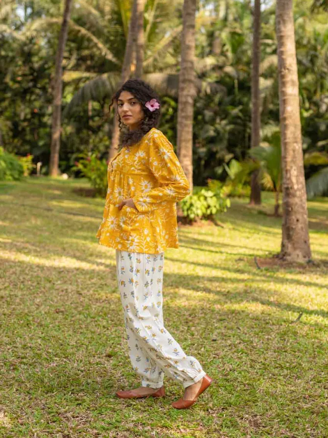Amisha Cotton Short Top