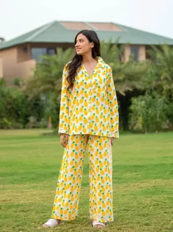 Ananaas Soft Cotton Pyjama Set