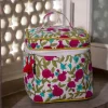 Anar Block Printed Cotton Vanity Case