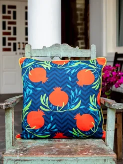 Anar Cotton Cushion Cover - 20 inch