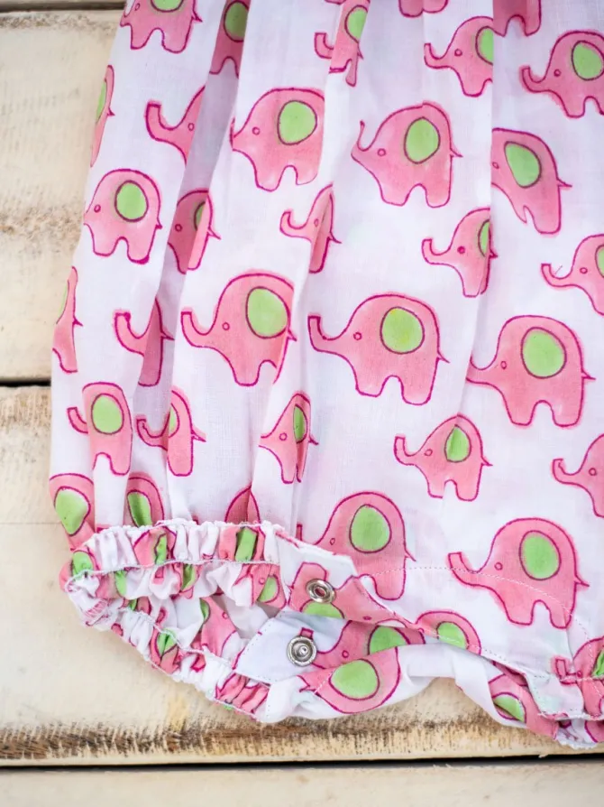 Appu Organic Cotton Block Printed Romper