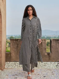 Atas Long Shirt Dress