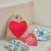 Bag of 3 - Bloom Cotton Scrunchies