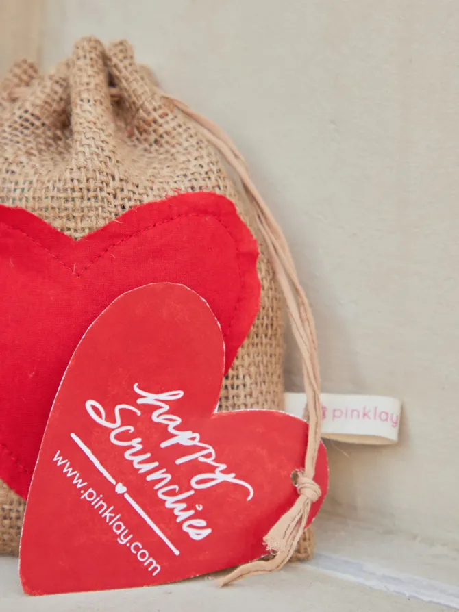 Bag of 3 - Bloom Cotton Scrunchies