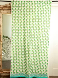 Bahaar Block Printed Cotton Curtain