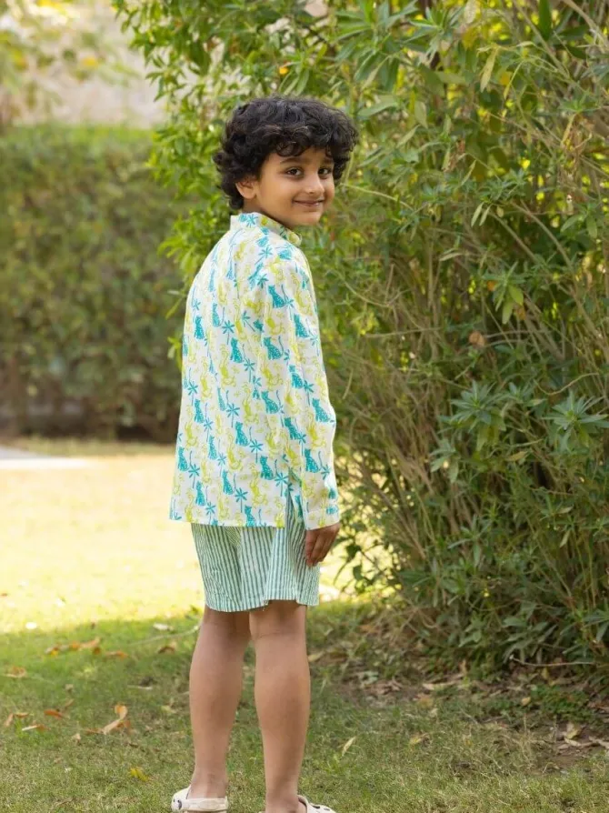 Baloo Organic Cotton Shirt Kurta