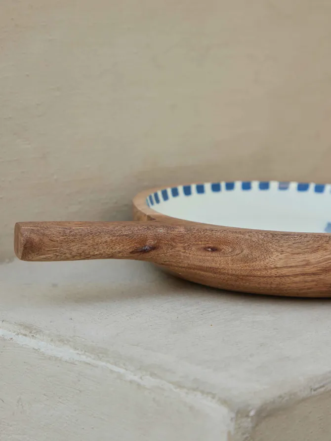 Bloom Wooden Platter