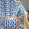 Blue Giraffe Organic Cotton Infant Pillow Cover