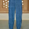 Blue Mirage Pleated Pants