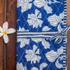 Blue Peony Foldable Jewellery Pouch