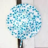 Blue Stars Block Printed Cotton Hat