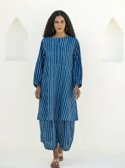 Blue Stripes Aladdin Pants