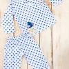 Blue Umbrella Organic Cotton Block Printed Angrakha Set