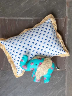 Blue Umbrella Organic Cotton Infant Pillow Cover