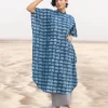 Brinda Cotton Kaftan Shirt Dress
