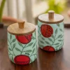 Brindavan Wooden Jar