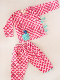 Bubbles Organic Cotton Angrakha Set