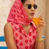 Casino Hand Sequined Modal Scarf