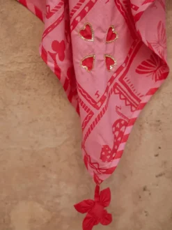 Casino Hand Sequined Modal Scarf