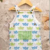 Casper Organic Cotton Block Printed Dungarees