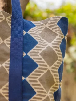 Celestial Hand Block Printed Tote Bag