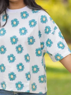 Chakra Hand Block Printed T-shirt