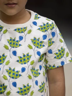 Champ Organic Cotton Block Printed T-shirt