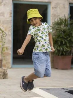 Champ Organic Cotton Block Printed T-shirt