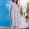 Cherry Sorbet Printed Cotton Kurta