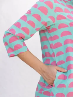 Cherry Sorbet Printed Cotton Kurta