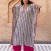 Cocktail Modal Kaftan Kurta