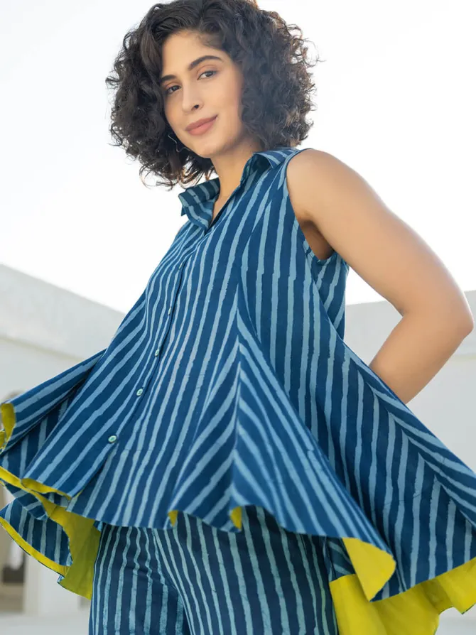 Cove Sleeveless Asymmetrical Top
