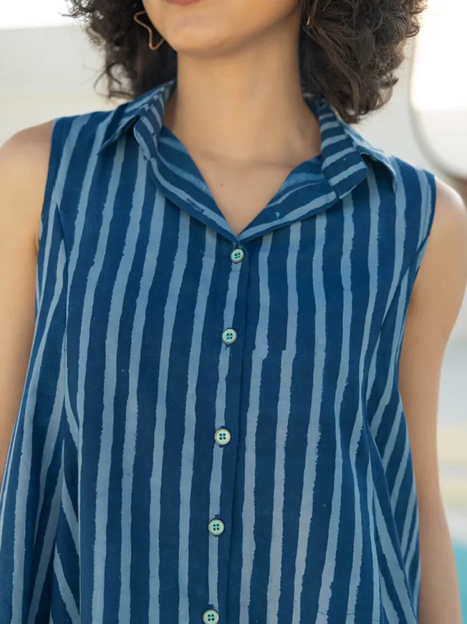 Cove Sleeveless Asymmetrical Top