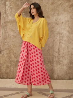 Crazy Eights Sequined Poncho Top