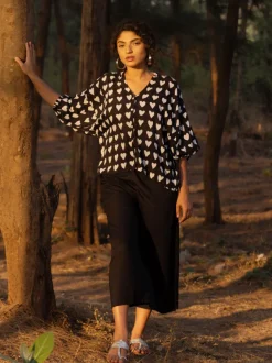 Devi Black Co-ord Set of 2