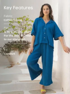 Diana Blue Co-ord Set of 2